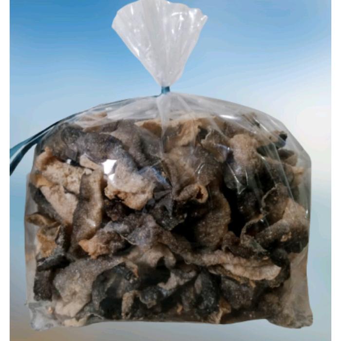 

terbaru !!! keripik kulit ikan patin 500 gr original seafood, kerupuk ikan patin ainurfood, makanan