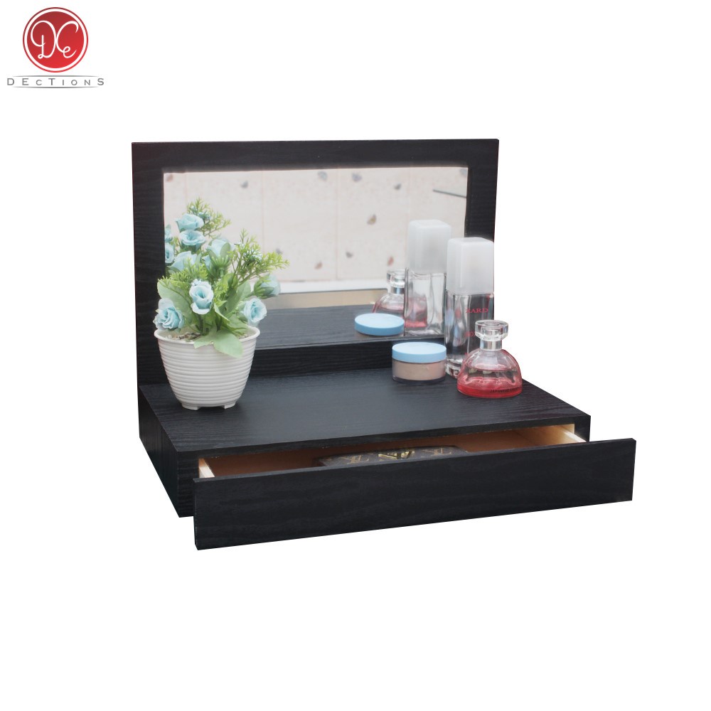 Awet Dections Rak Dinding Laci Gantung / Meja Cermin Rias Kamar Tempat Make Up Kosmetik Minimalis