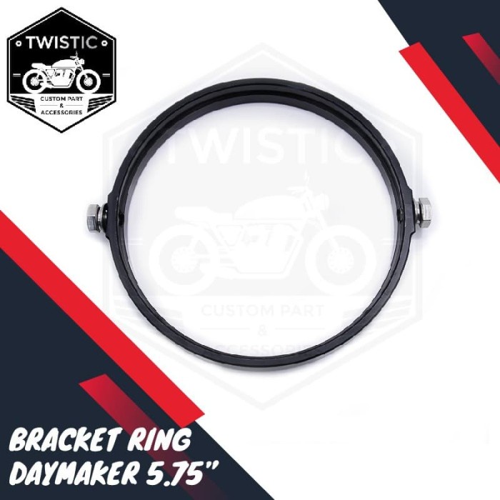 Bracket Breket Dudukan Pangkon Daymaker 5.75 inch Aluminium Motor Cust