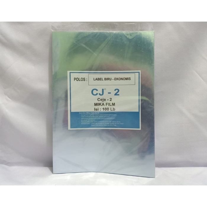 

Cover Jilid Plastik Mika A4 (Pak Isi 100 Lembar)