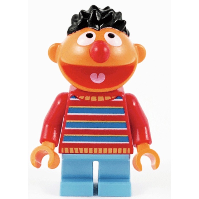 Lego Minifigures Ernie 123 Sesame Street Idea075 21324