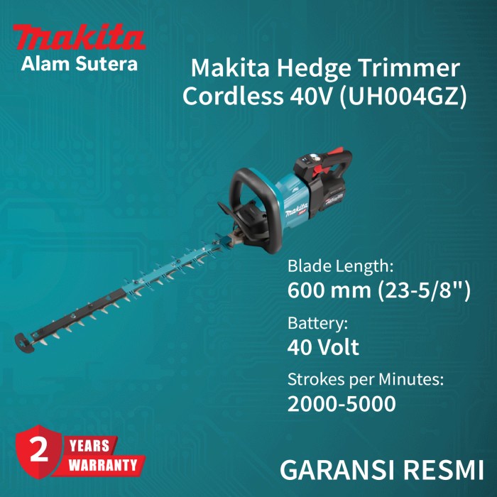 Makita Mesin Potong Dahan - Makita Hedge Trimmer Cordless Uh004Gz