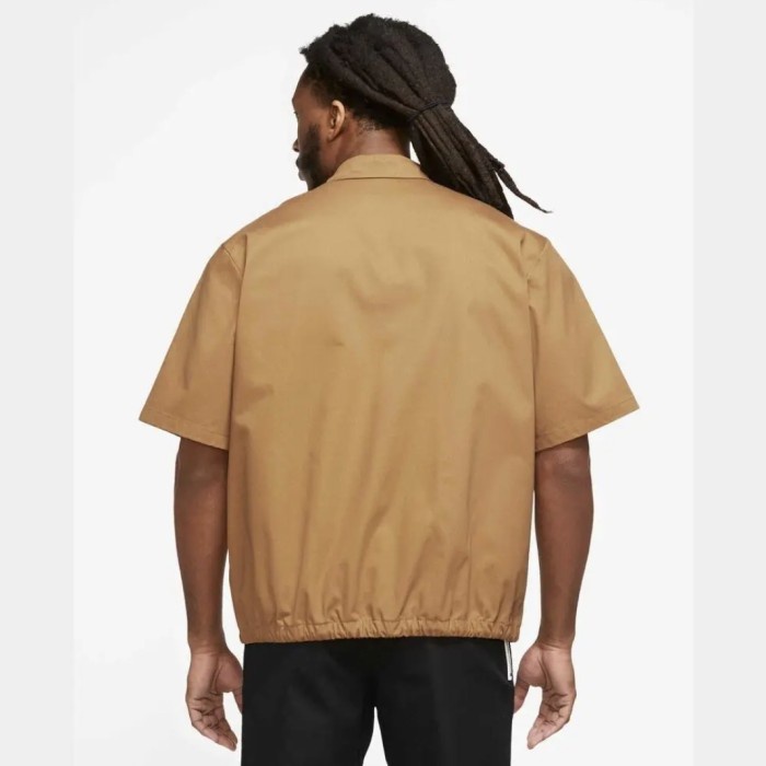 Kemeja Original Nike Club Button Down Short Sleeve Shirt Pink Termurah