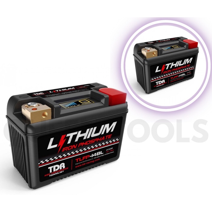 Aki Motor Tdr Lithium Xmax X-Max Tlfp-14Bl Original - Asli