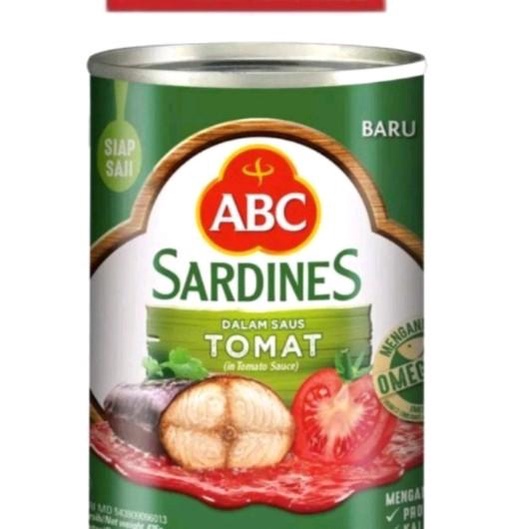 

BSS-ABC Sarden Saus Cabai/Tomat 155gr-Beli 3kaleng dapat 1kaleng gratis (Total 4kaleng)