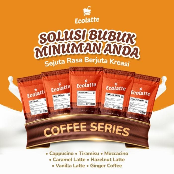 

Ecolatte Green tea 1kg Bubuk Serbuk Minuman Powder Drink Aneka Rasa Usaha Umkm Halal Bpom