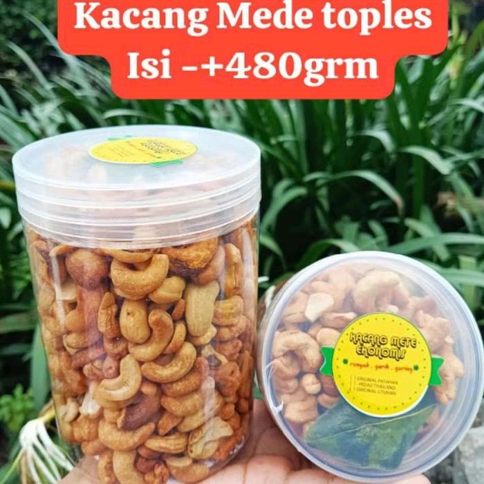 

Kacang Mede Kemasan Toples Uk 480gr