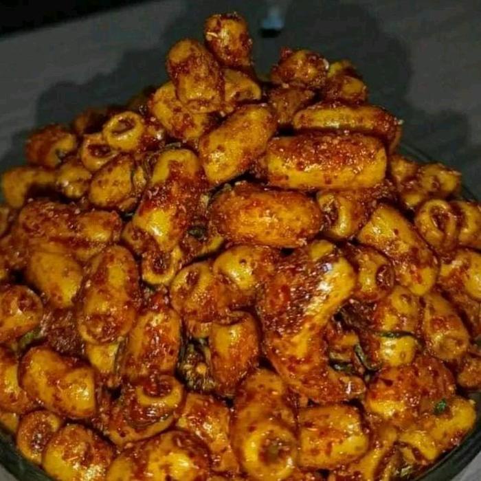 

MAKARONI BANTAT PIPA (1KG) Food Snacks Crispy Cemilan