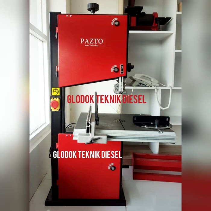 TERLARIS! BAND SAW PAZTO 12" MESIN GERGAJI KAYU BANDSAW MESIN UKIR KAYU