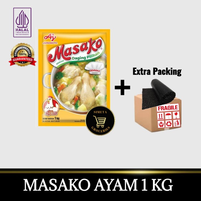 

Sale! Masako Kaldu Rasa Ayam 1 Kg
