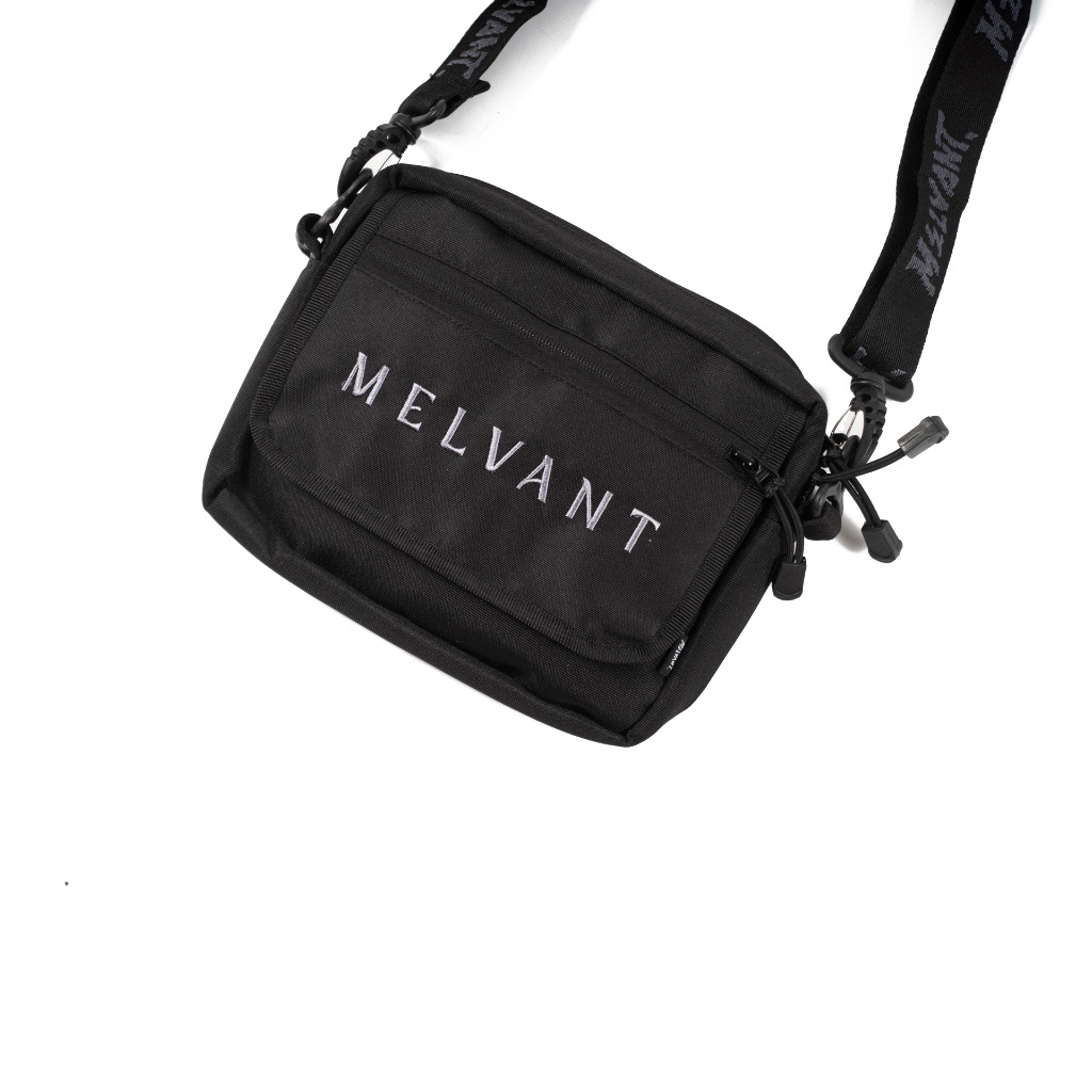 Sale Melvant - MSL Asgard Black Slingbag Tas Selempang Hitam Pria