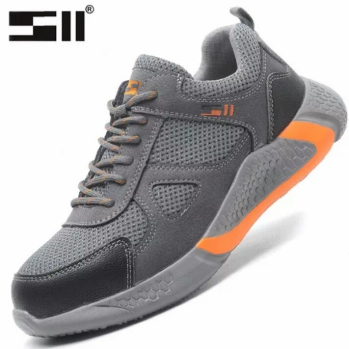 Sepatu safety sporty 87 pria wanita