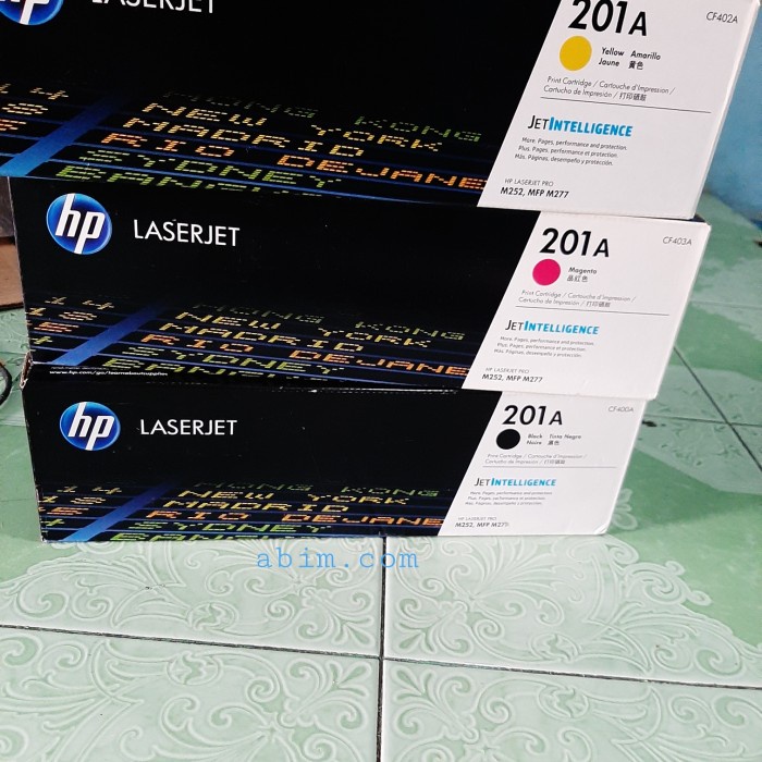toner hp laserjet 201A(CF400A/CF401A