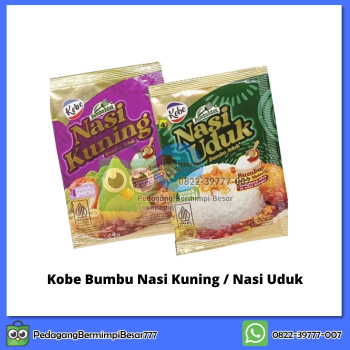 

Sale! Kobe Bumbu Nasi Kuning & Nasi Uduk 25Gr