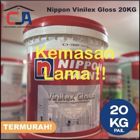 Vinilex Gloss TInting Nippon Paint Cat Tembok 20 KG PAIL