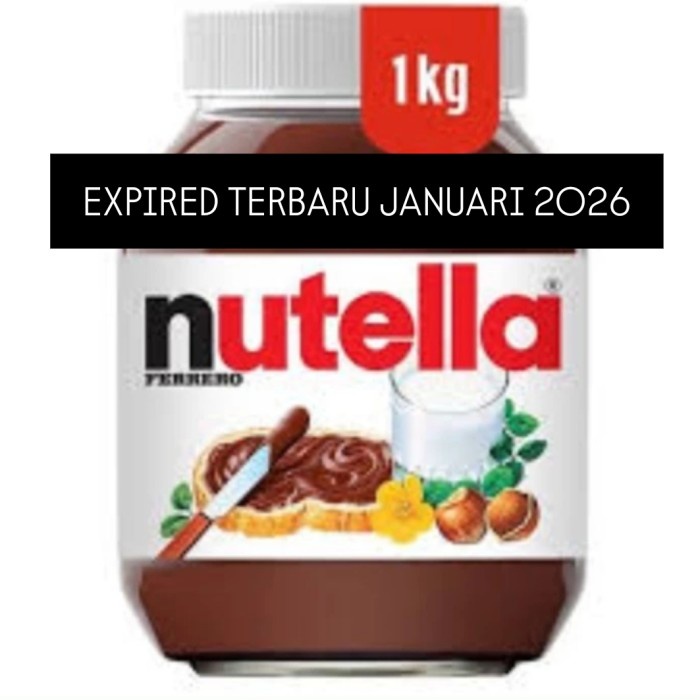 

SELAI COKLAT NUTELLA 1 KG 1KG FERRERO