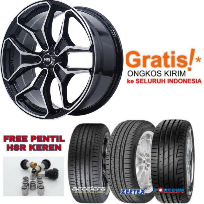 Termurah Paket Velg Mobil Hrv Ring 18 Dan Ban ( 1 Set )