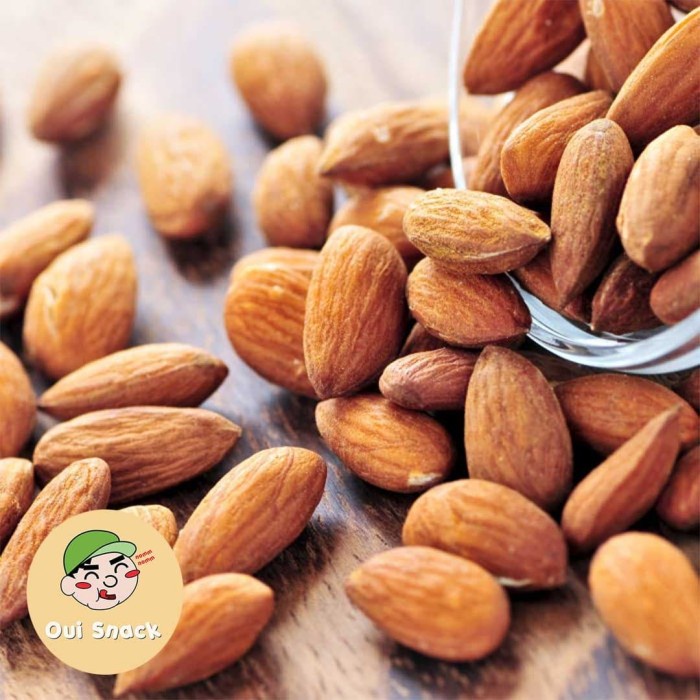 

1Kg Kacang Almond Panggang Kupas Blue Diamond / Roasted almond Premium