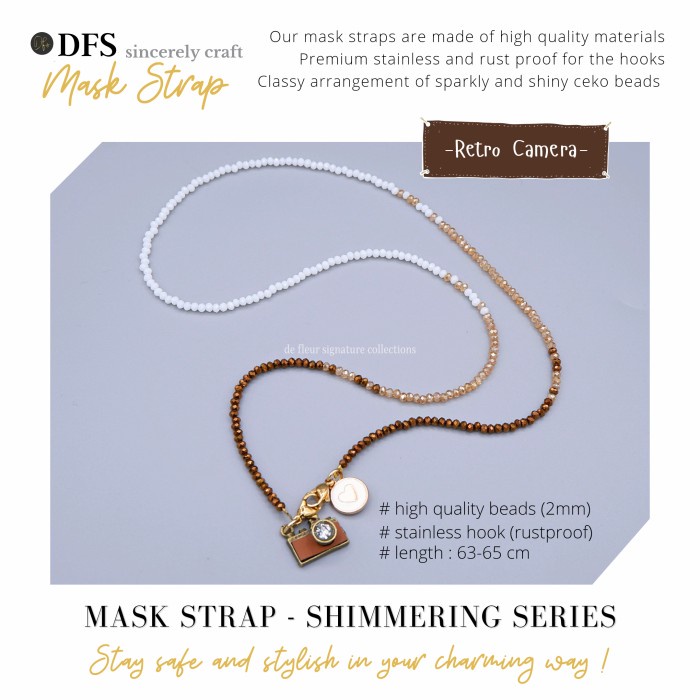 

Terlaris Mask Strap 5 - Tali Masker Gradasi Premium_With Charm SALE