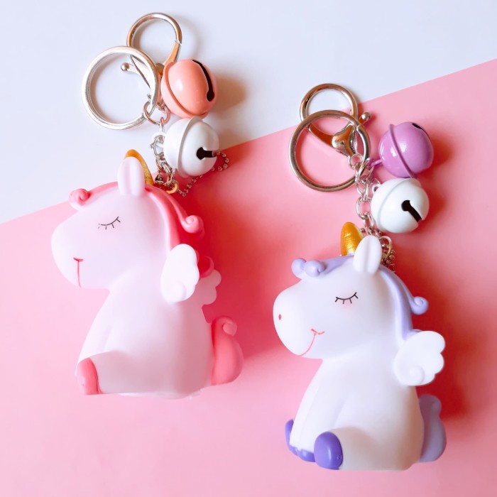 

Terlaris Cute Pastel Unicorn Keychain / Charm / Gantungan Unicorn SALE