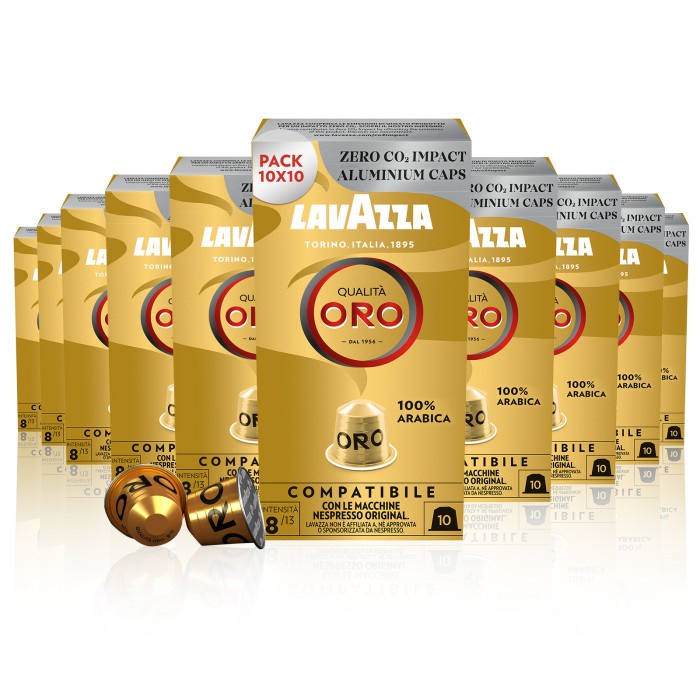 

Lavazza Coffee Capsules Qualita ORO