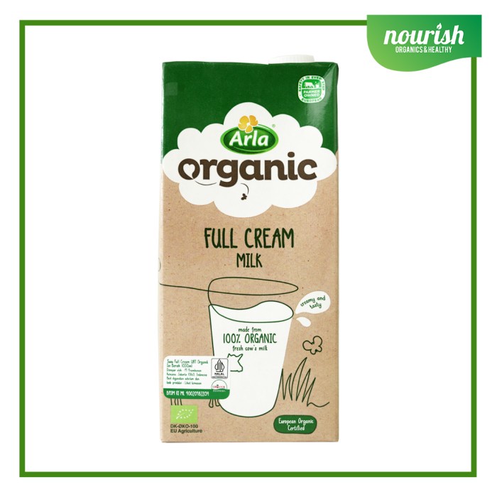 

Arla Organic FULL CREAM Milk / Susu Full Krim organik 1 L