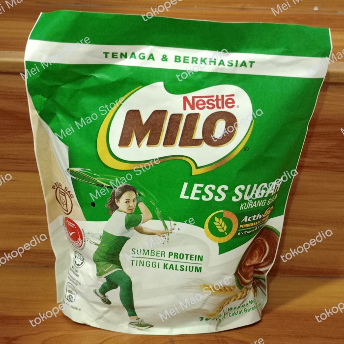 

Milo less sugar kurang gula