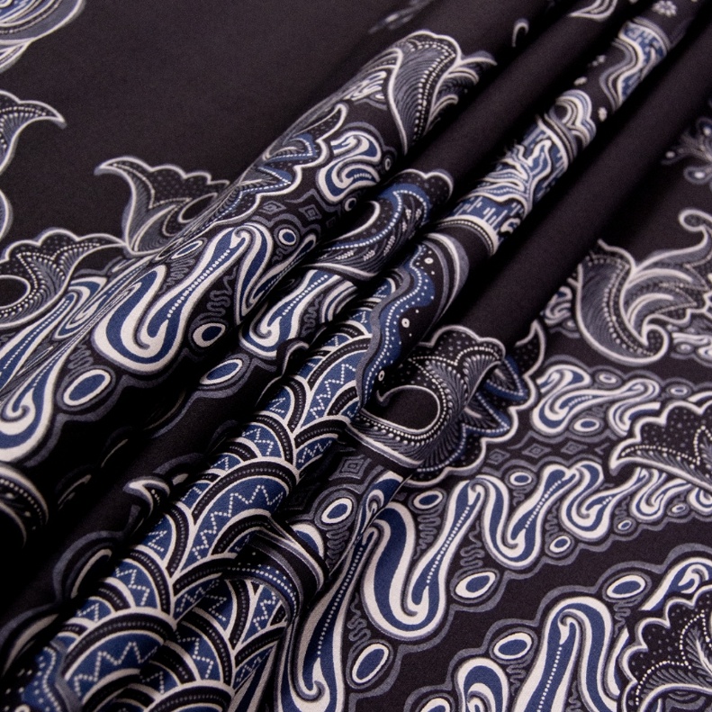 New Enzy Batik Kain Batik Ganesha - Black Ready