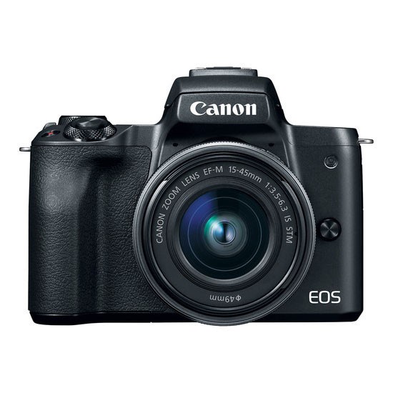 Canon Eos M50 Kit 15-45Mm Paket Bonus - Kamera Mirorrles Canon M-50