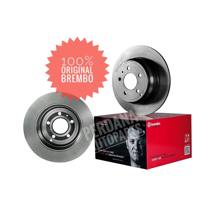 Terbagus Brembo Front Disc Brake Chevrolet Captiva Original Brembo 09A63010