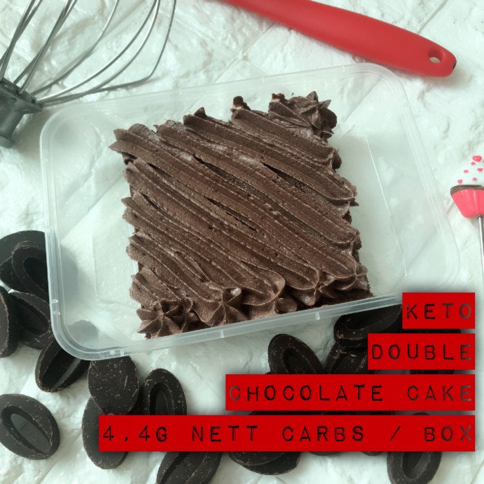 

Tersedia Double Chocolate Cake Keto Kethobetic Ketobetic mini