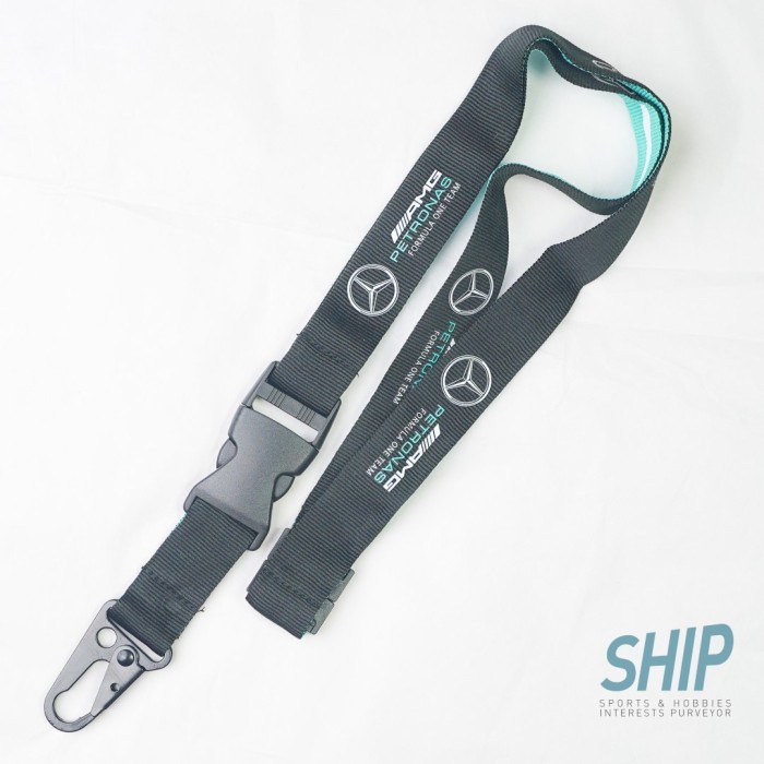 

SALE TERBARU OFFICIAL MERCEDES AMG PETRONAS LANYARD HITAM GANTUNGAN KUNCI ORIGINAL NEW 2023 FORMULA
