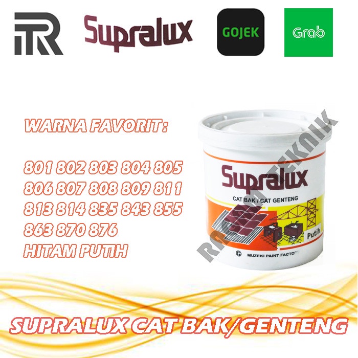 Pr0m0HebatGAN- Supralux 24 Cat genteng dan cat kolam bak 1 kg