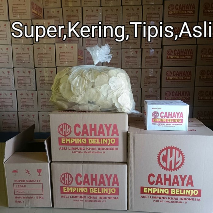 

SALE !!! EMPING MELINJO MENTAH 1KG READYY