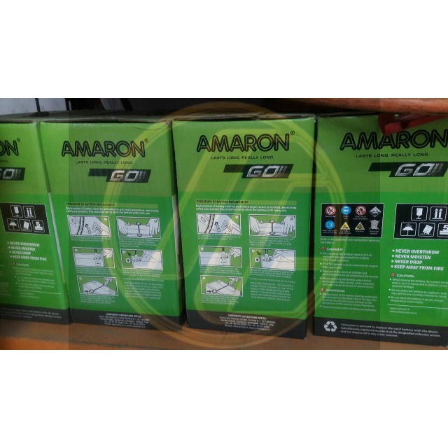 Accu Amaron Go 46B24R / Ns60 (Bergaransi 6 Bulan)