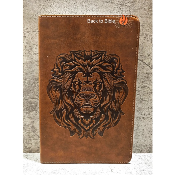 

Esv Thinline Bible Trutone, Royal Lion-Imitation Leather