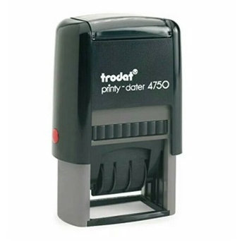 

Stample TANGGAL dan LUNAS Trodat Printy Dater Date 4750 Stamp Cap