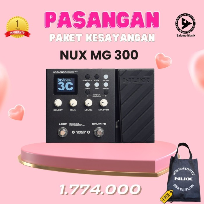 Efek Gitar NUX MG300 TERLARIS/TERMURAH/TERPOPULER
