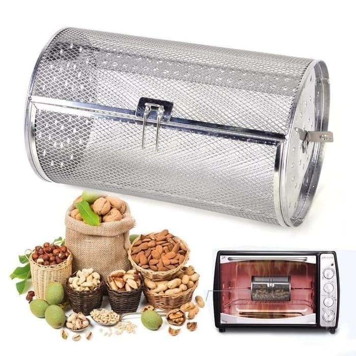 

Coffee Bean Roaster Keranjang Stainless Oven roasting Kopi SIZE BESAR