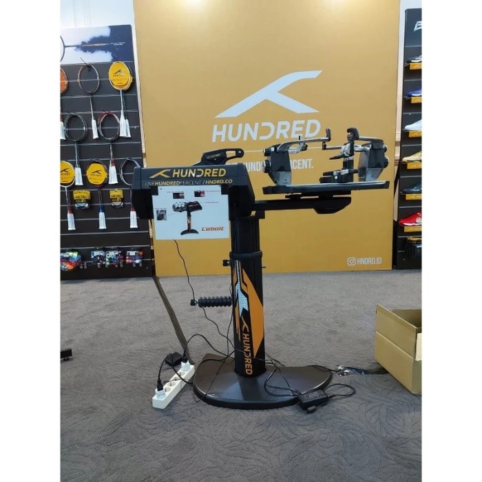 Mesin Senar Raket Badnton / Tenis Digital HUNDRED / HNDRD COBALT [DiskonJual MurahHarga DiskonObral
