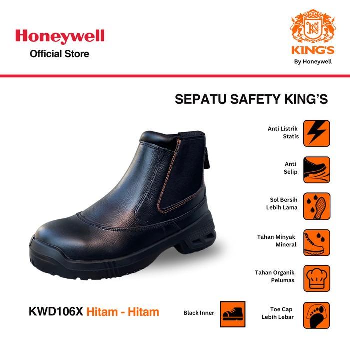 Sepatu Safety Kings KWD106 Chelsea Shoes Pria Safety Kings Safety Shoes Original