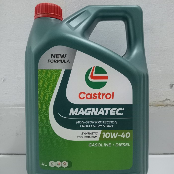 oli castrol magnatec Sae 10w-40 galon 4liter