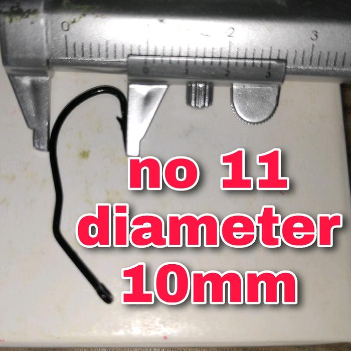 Tergacor Kail Pancing Otomatis Flip Hook Anti Mocel No. 0 Lebar 3,5mm Ikan Kecil Wader Betok dll -