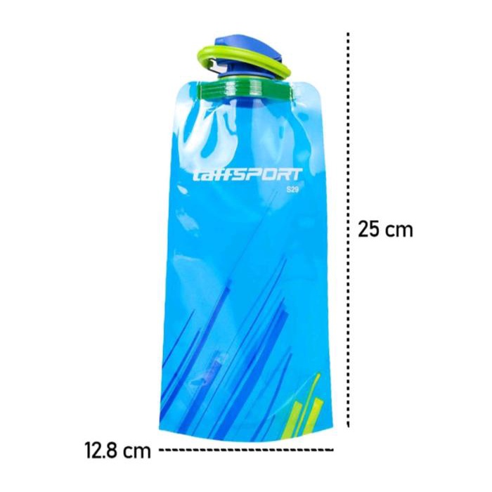 JTTOP" AONIJIE 600ML SOFT FLASK WITH LONG STRAW BOTOL MINUM LARI RINGAN ULTRALIGHT BOTTLE TRAVELING