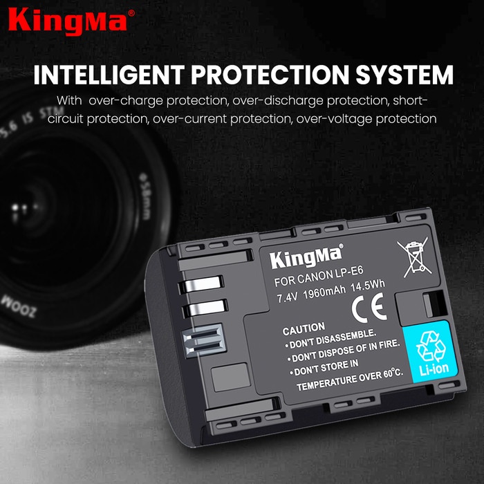 Baterai Kingma For Canon Lp-E6