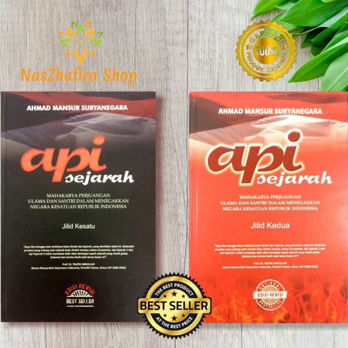 

API SEJARAH 1 & 2 HC ( 100% Original / Asli )