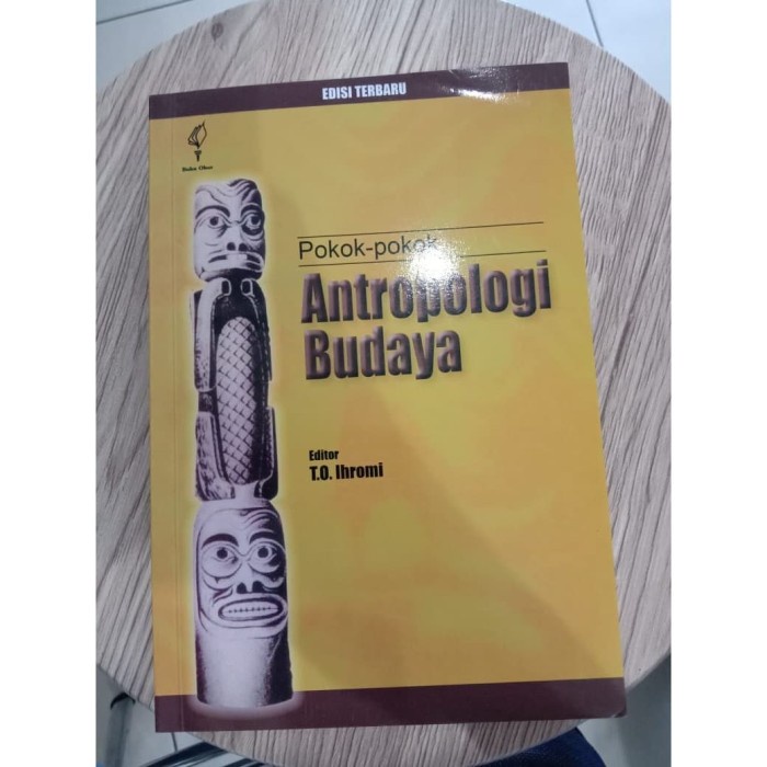 

Pokok-Pokok Antropologi Budaya