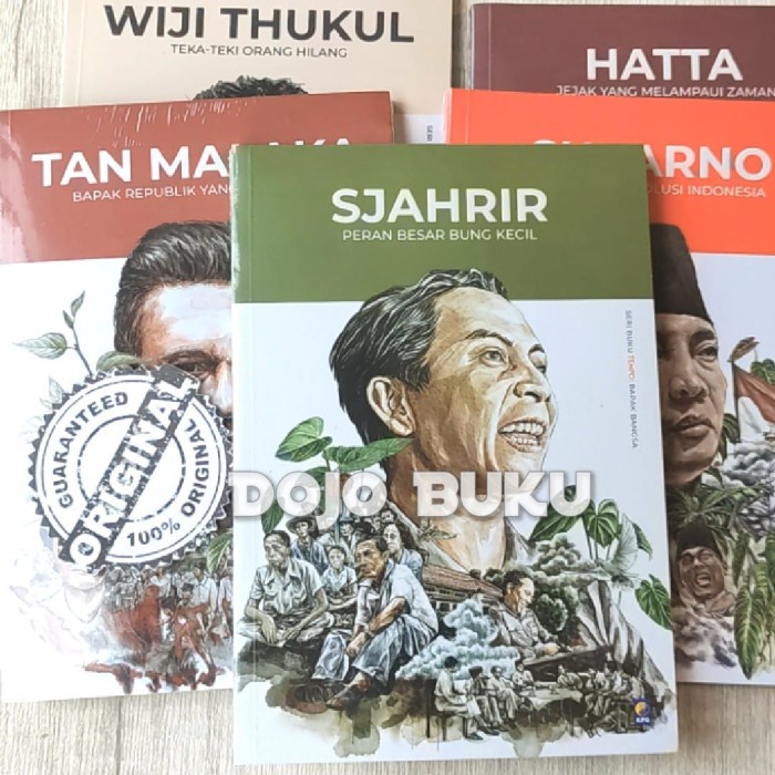 

TERLARIS! Seri Buku Tempo : Bapak Bangsa - Sjahrir Peran Besar Bung Kecil