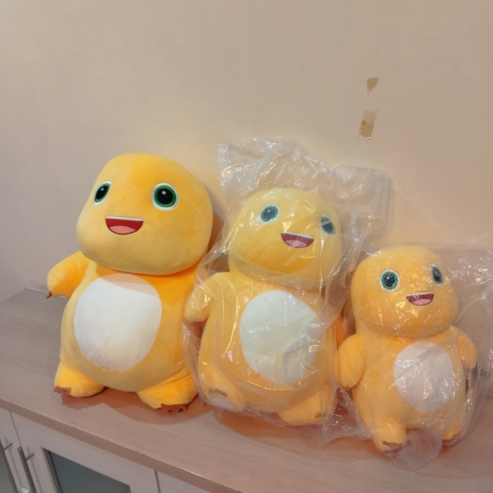 Original Naloong Nailong Yellow Dinosaur Plush Toy Boneka Dino Kuning Best Seller