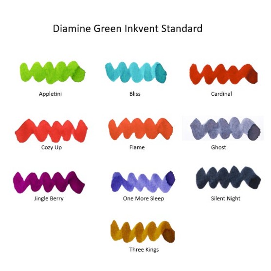

Ready Diamine Inkvent Green Edition - Standard (50Ml)